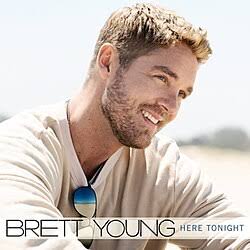 Here Tonight by Brett Young (Easy) Drumset Sheet Music